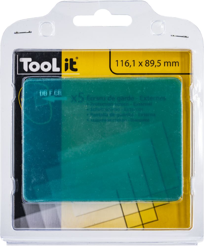 Produktbild Gys 5 Außenscheiben (116x89,5 mm) MASTER 9-13 G