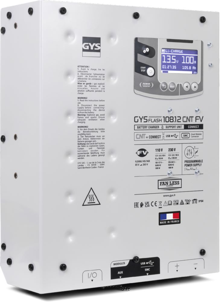 Produktbild Gys Ladegerät GYSFLASH 108.12 CNT FV