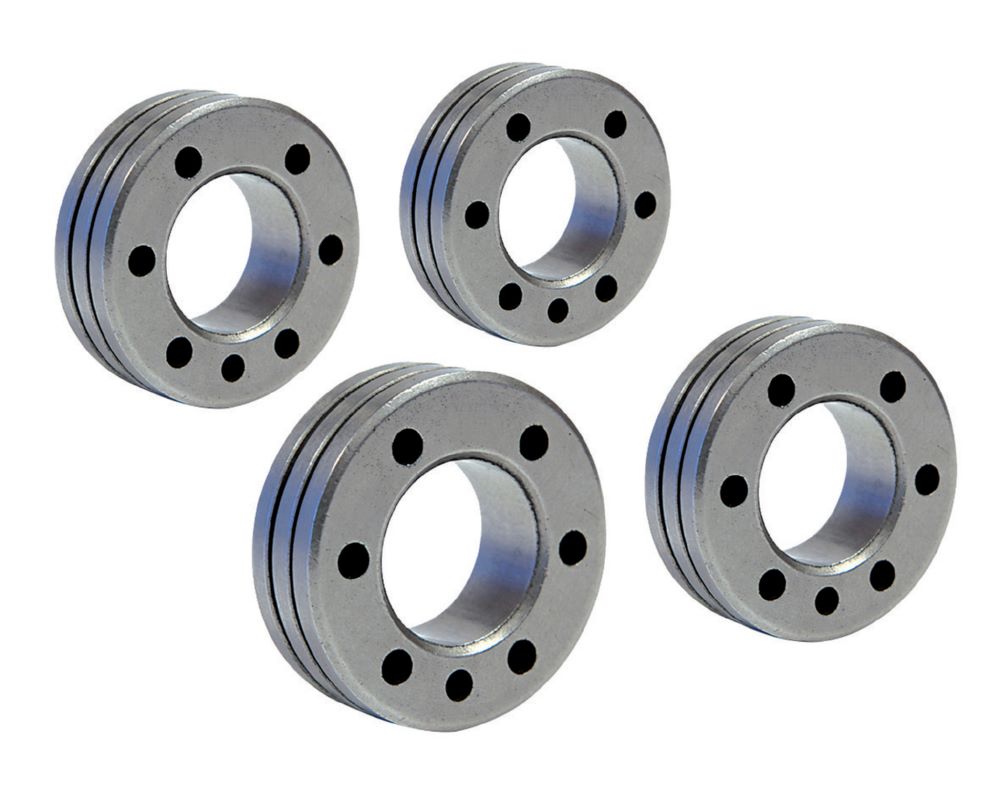 Produktbild Gys 4 Drahtführungsrollen TWIN TYP C Fülldraht Stahl Durchmesser 1,8/2,0