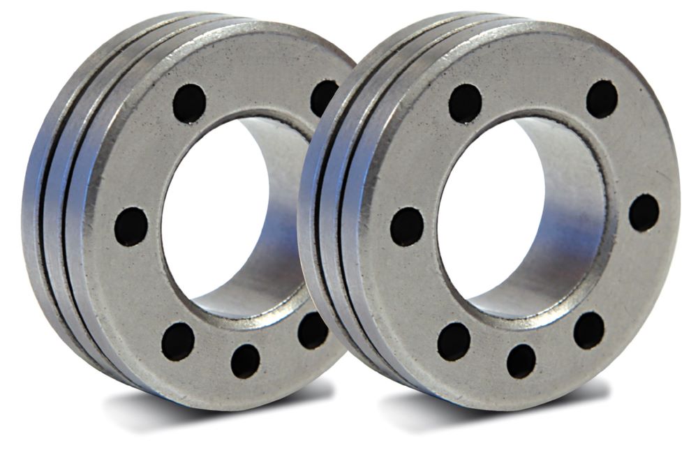 Produktbild Gys 2 Drahtführungsrollen Typ C Durchmesser 1,0/1,2 mm Alu