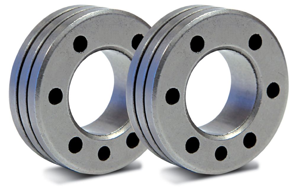 Produktbild Gys 2 Drahtführungsrollen Typ C Durchmesser 1,2/1,4 mm Stahl/Edelstahl