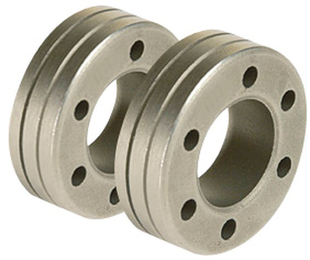 Produktbild Gys 2 Drahtführungsrollen Typ C Durchmesser 0,8/1,0 mm Stahl/Edelstahl