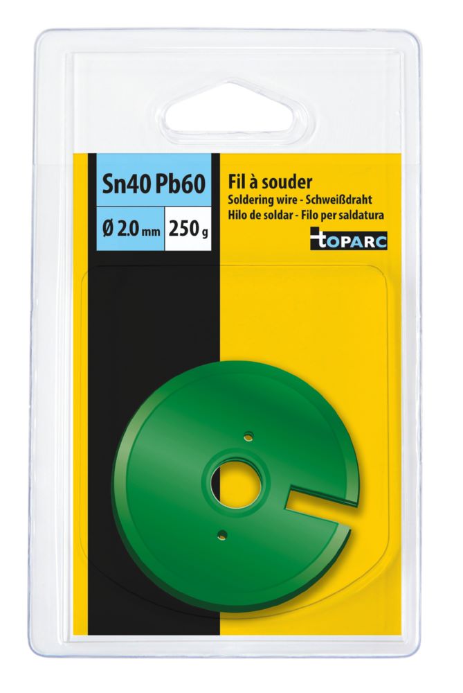 Produktbild Gys Drahtspule Durchmesser 2,0 mm 250 g 40 % Zinn