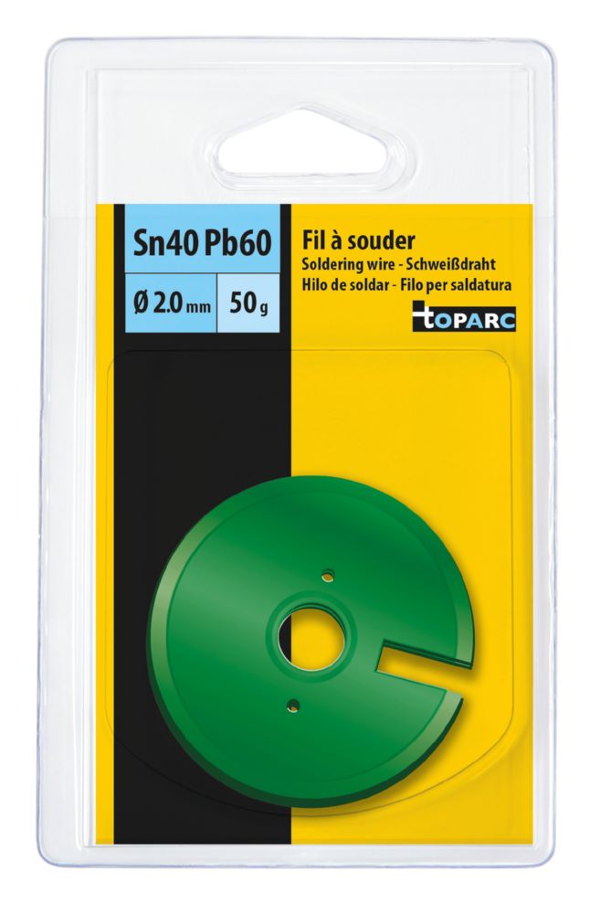 Produktbild Gys Drahtspule Durchmesser 2,0 mm 50 g 40% Zinn