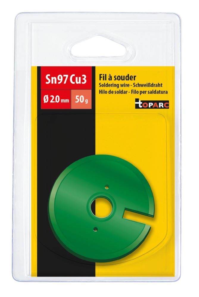 Produktbild Gys Drahtspule Durchmesser 2,0 mm 50 g 97% Zinn