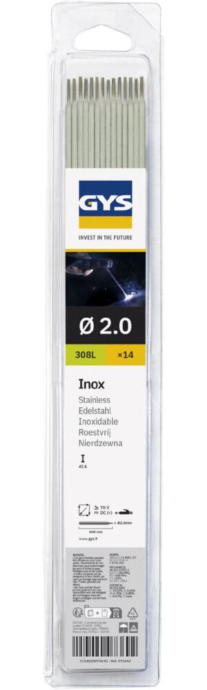 Produktbild Gys 14 Elektroden 308L Edelstahl 2,0 mm