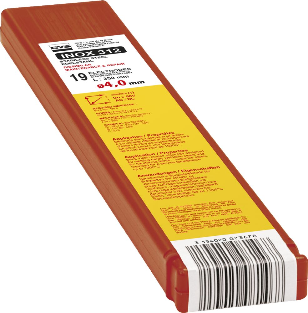 Produktbild Gys 19 Elektroden 312 Wartung/Reparatur 4,0 mm