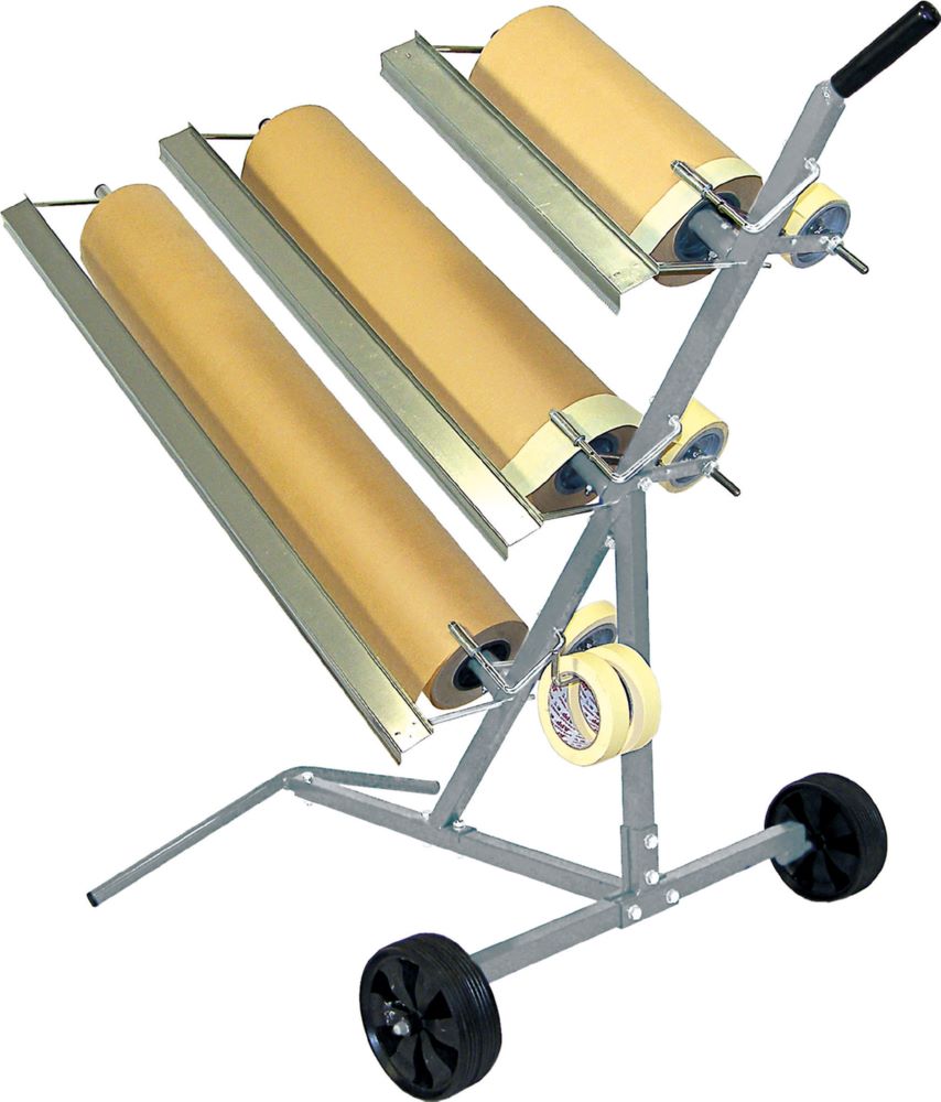 Produktbild Gys Fahrbarer Papierständer für 3 Rollen 30/60/90 cm