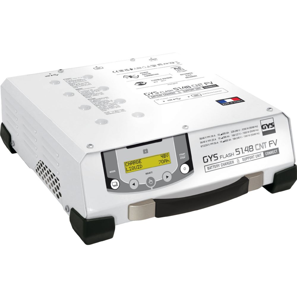 Produktbild Gys Ladegerät Gysflash 51.48 CNT FV mit Kabel 5,0 Meter