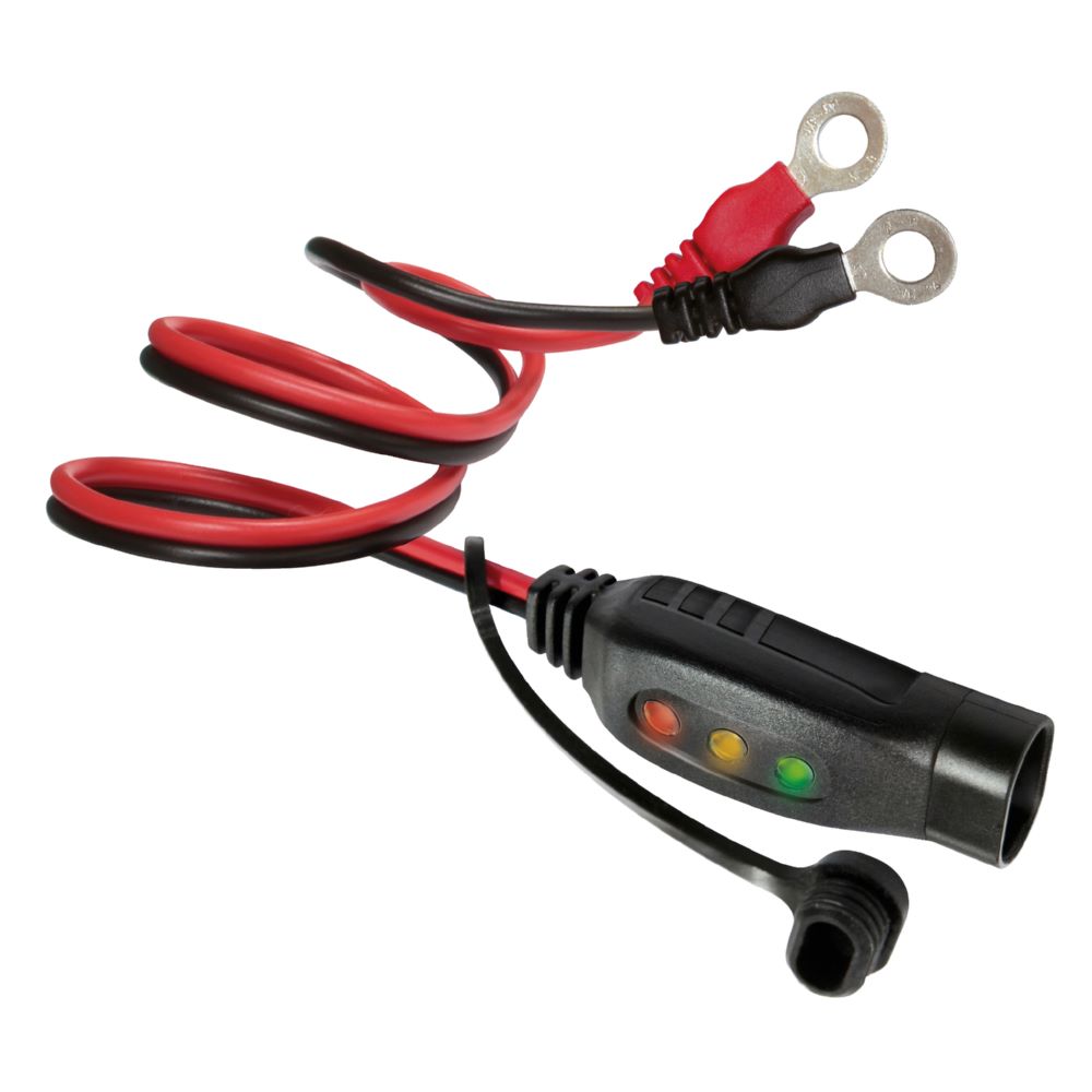 Produktbild Gys F4 Set Flash Kabel mit Ladestandanzeige Ösen M6 0,56 Meter
