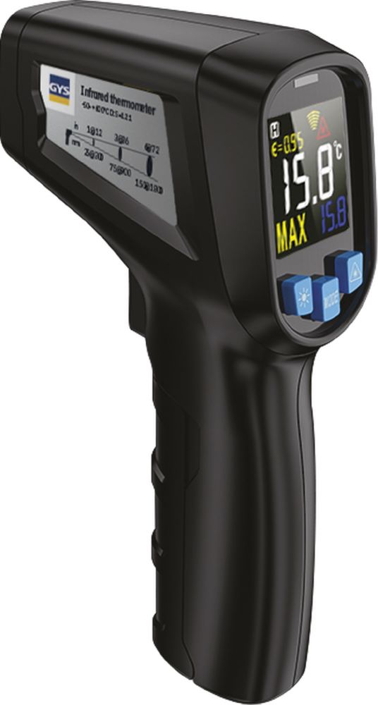 Produktbild Gys Infrarot-Thermometer mit Laserzielvorrichtung einstellbarer Emissionsgrad
