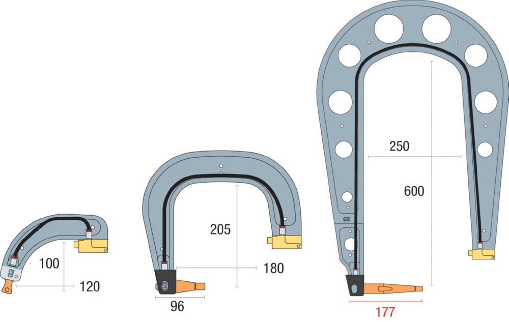 Produktbild Gys Isolierte G-Bügelarme-Set
