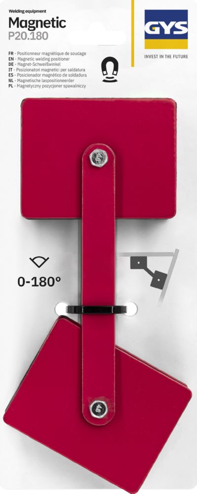 Produktbild Gys Magnet-Schweißwinkel mit Gelenk DOUBLE MAGNETIC P20.180