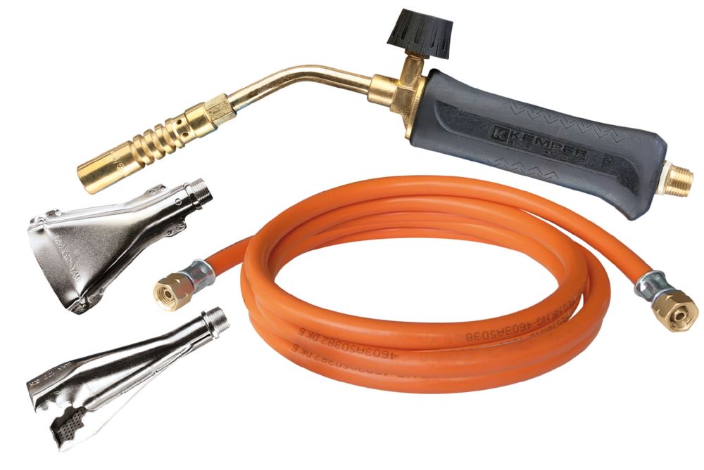 Produktbild Gys Propangas Brenner Set Griff Düsen Durchmesser 17 mm 3 Brenner