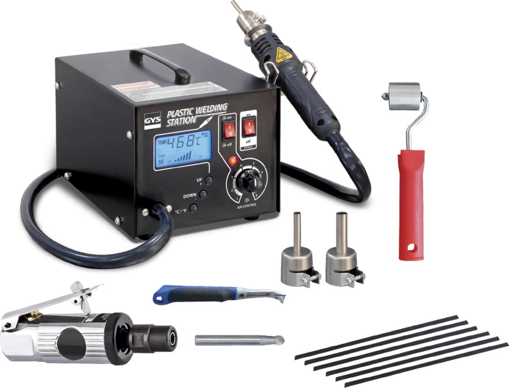 Produktbild Gys Kunststoffschweißstation mit Zubehör und Schaber