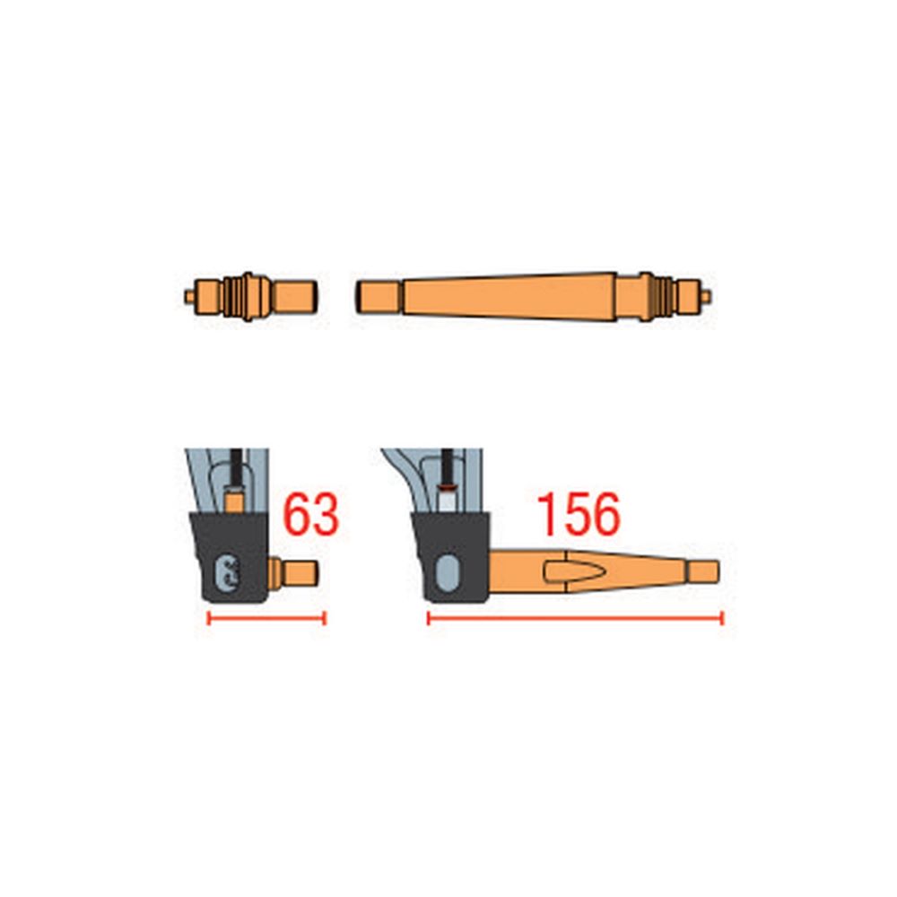 Produktbild Gys Set mit 2 G4-SA-Verlängerungskabeln