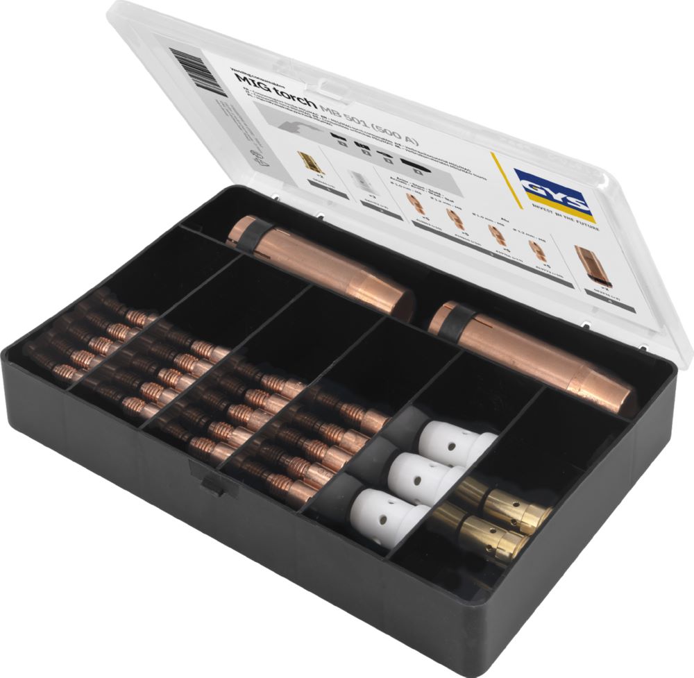 Produktbild Gys Verschleißteilebox für Brenner MB501 (MIG 500 A)