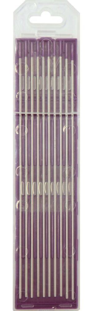 Produktbild Gys 10 Wolfram-Elektroden Lila für AC/DC 2,0 mm Alu/Stahl