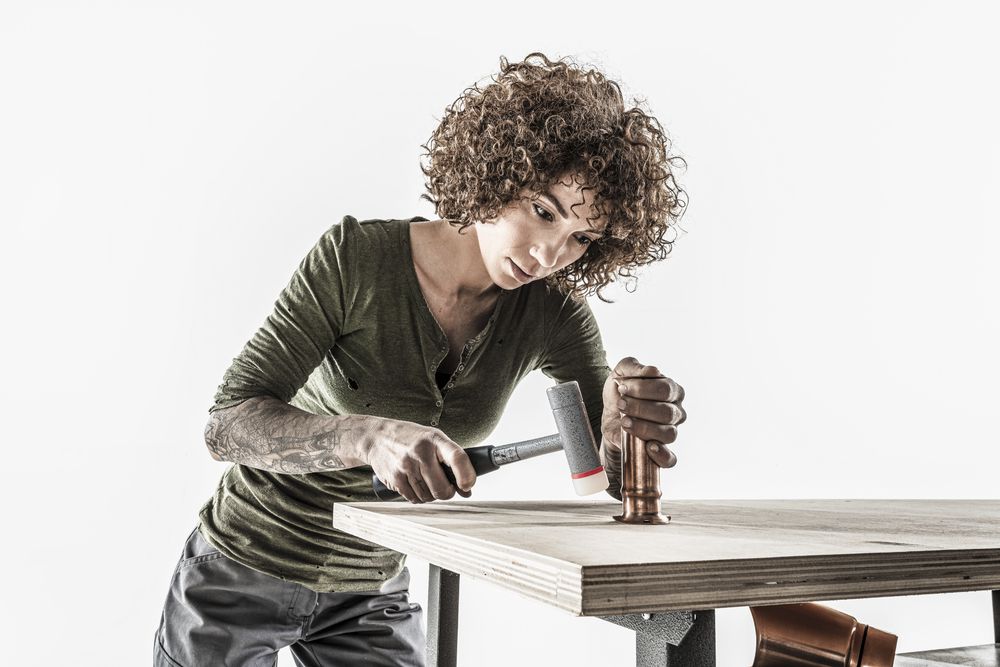 Produktbild FERROPLEX-Kombihammer, Schlosser- und Schonhammer in Einem | D=35 mm | 3677.035 bild 3