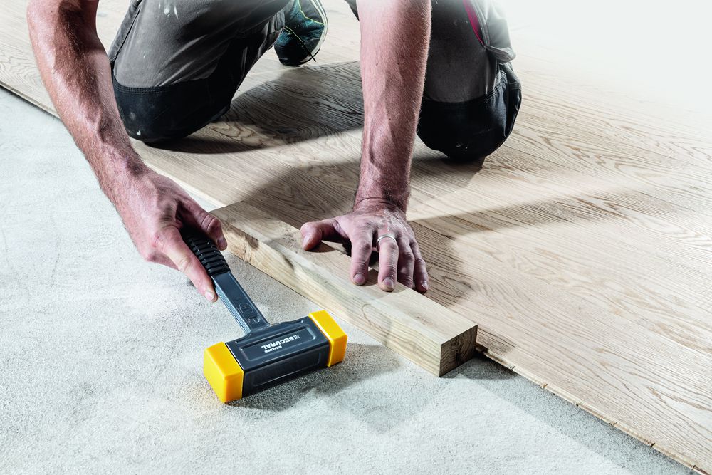 Produktbild SECURAL-Schonhammer, Kopf und Stiel bruchsicher aus einem Stück Stahl, Schlageinsätze rechteckig | L=35 mm / B=45 mm | 3380.045 bild 12