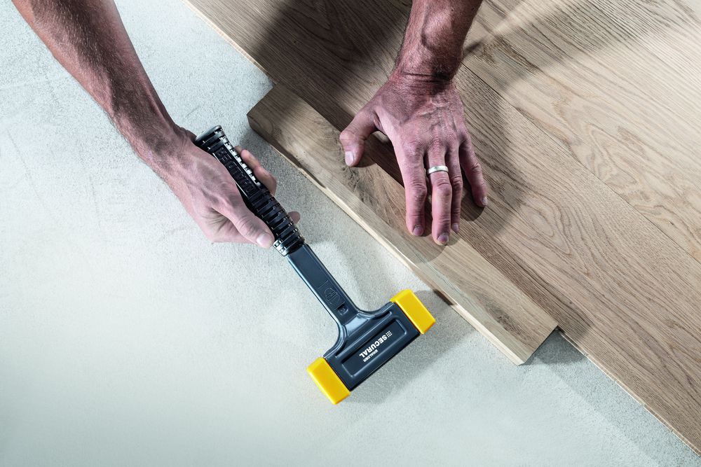 Produktbild SECURAL-Schonhammer, Kopf und Stiel bruchsicher aus einem Stück Stahl, Schlageinsätze rechteckig | L=35 mm / B=45 mm | 3380.045 bild 6