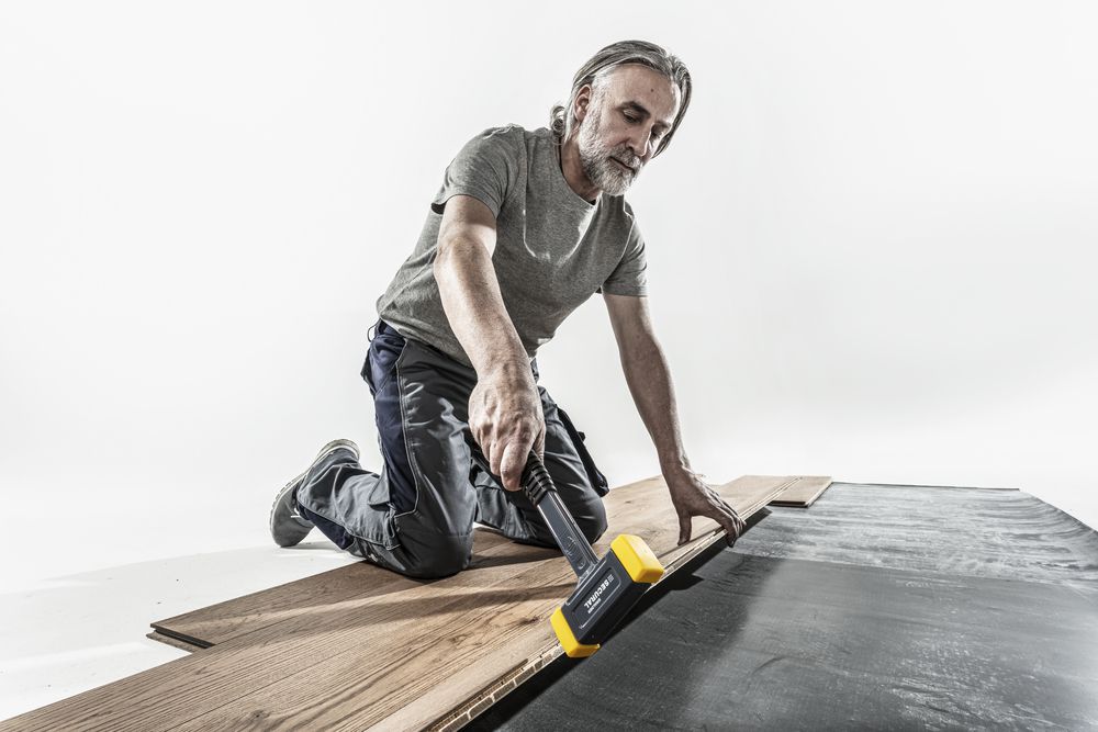 Produktbild SECURAL-Schonhammer, Kopf und Stiel bruchsicher aus einem Stück Stahl, Schlageinsätze rechteckig | L=35 mm / B=45 mm | 3380.045 bild 7