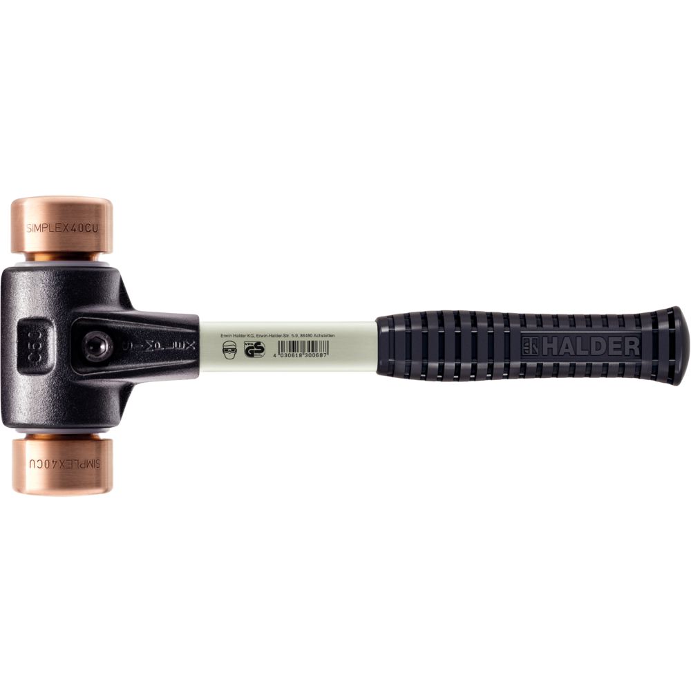 Produktbild Halder Schonhammer Simplex 3704 Fiberglasstiel 40 mm