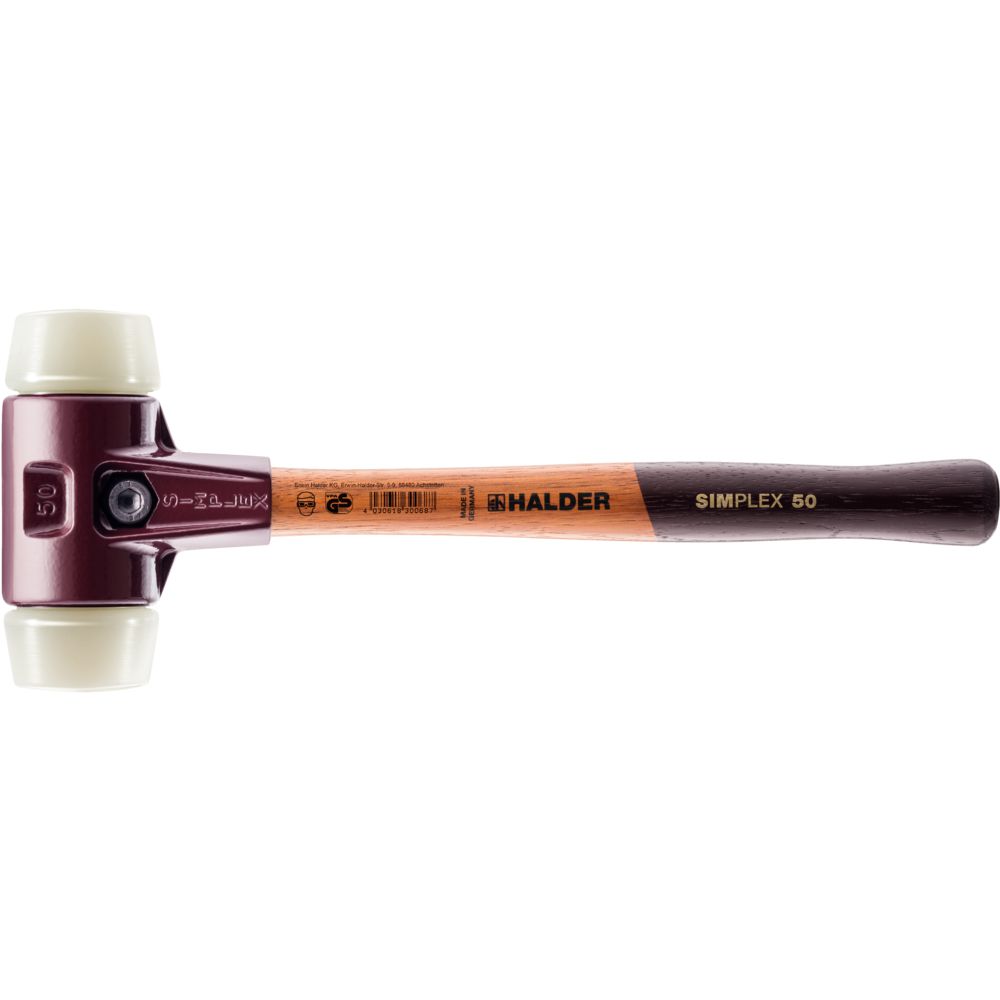 Produktbild Halder Schonhammer SIMPLEX 80mm Nylon