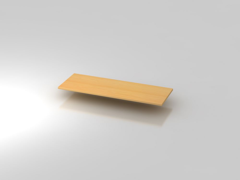 Produktbild Hammerbacher Abdeckplatte 120,5 x 43 cm Buche