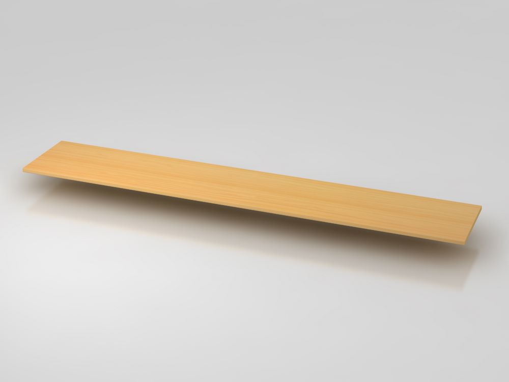 Produktbild Hammerbacher Abdeckplatte 240,5 x 43 cm Buche