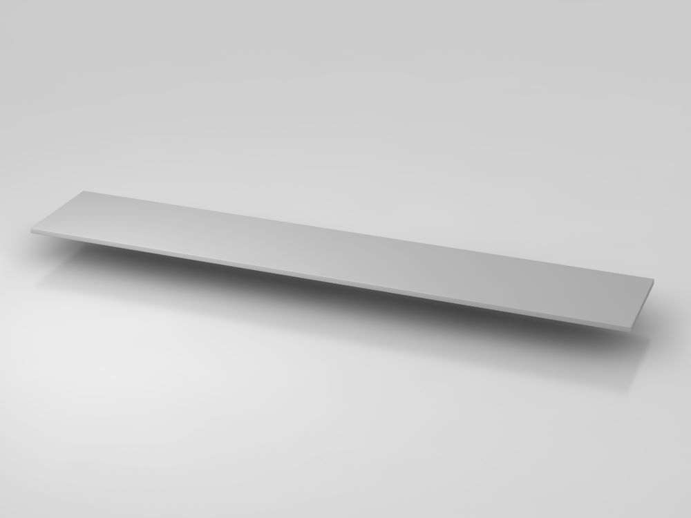 Produktbild Hammerbacher Abdeckplatte 240,5 x 43 cm Grau