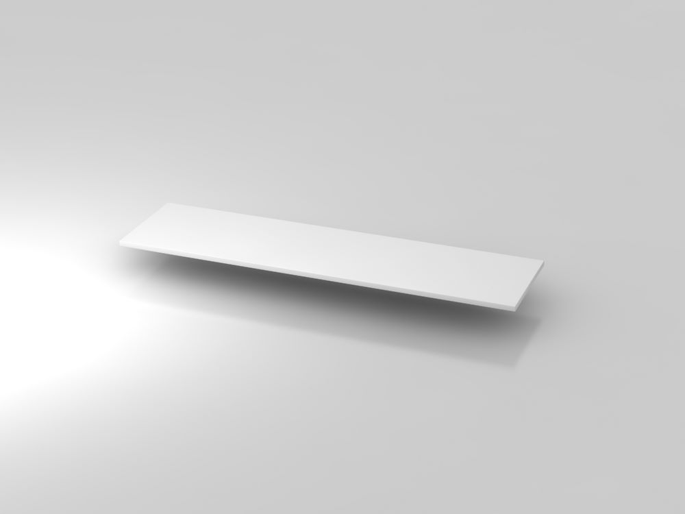 Produktbild Hammerbacher Abdeckplatte 160,5 x 43 cm Weiß