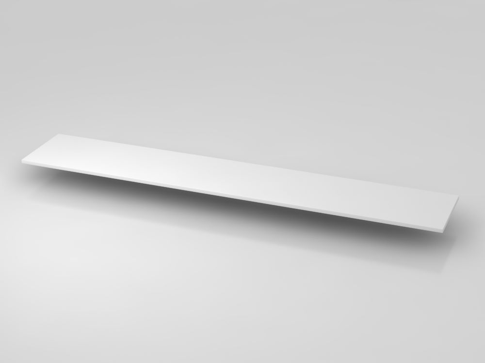 Produktbild Hammerbacher Abdeckplatte 240,5 x 43 cm Weiß