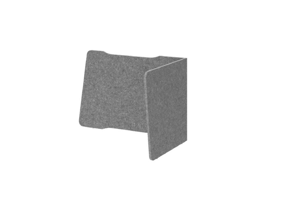 Produktbild Hammerbacher Akustik-Einhausung 2-seitig gesteckt B 95,5 x T 65 x H 60,5 cm