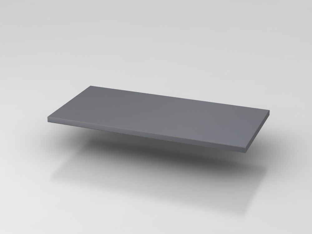 Produktbild Hammerbacher Fachboden Korpusbreite 80 cm Graphit 9er Wand