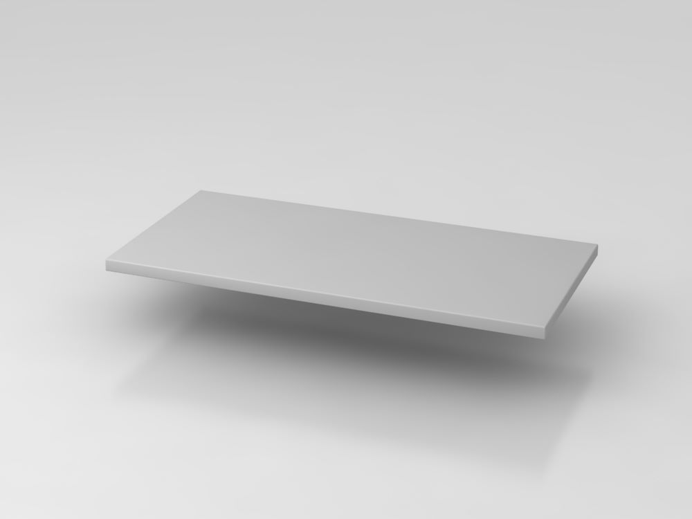 Produktbild Hammerbacher Fachboden Korpusbreite 80 cm Grau 9er Wand