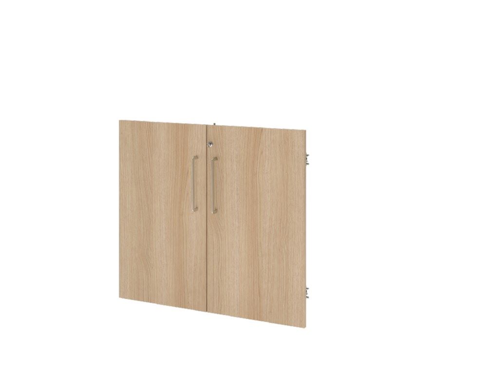 Produktbild Hammerbacher FlexWall Türenpaar 80 cm 2 OH Metallgriff BS Eiche