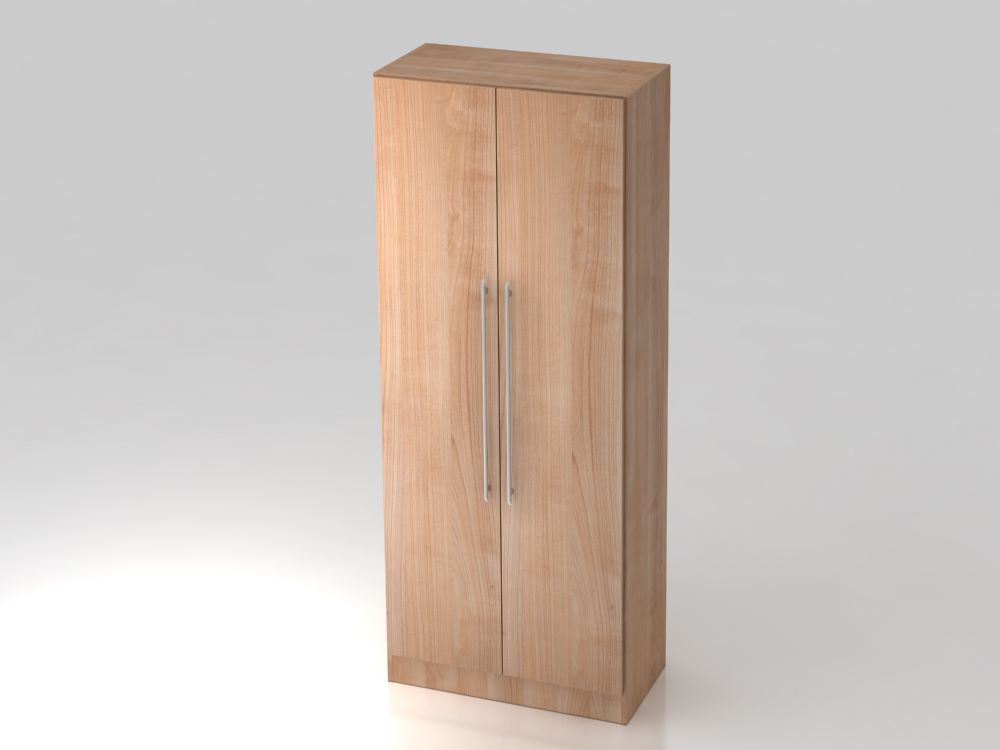 Produktbild Hammerbacher Garderobenschrank Höhe 200,4 cm 5OH SO-Bl RE Nussbaum