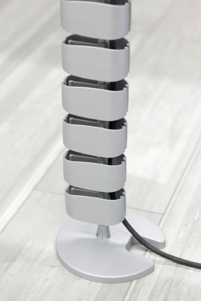 Produktbild Hammerbacher Kabelführung vertikal Silber Länge 81,5 cm