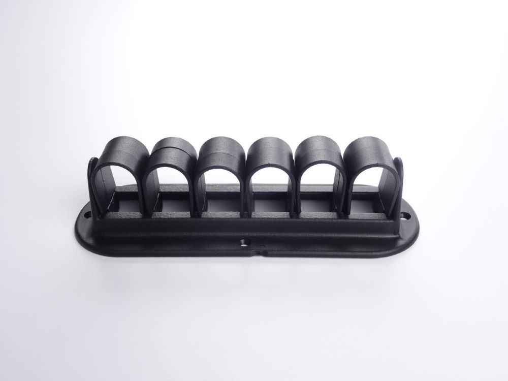 Produktbild Hammerbacher Set mit 5 fach Kabelklemmen VKLEM1 zur Tischmontage