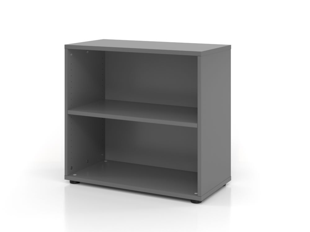 Produktbild Hammerbacher Offenes Regal 80 x 40 x 74,6 cm 2OH 928RE Graphit