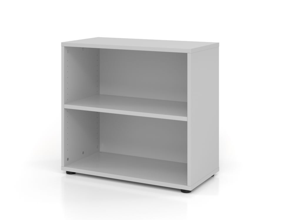 Produktbild Hammerbacher Offenes Regal 80 x 40 x 74,6 cm 2OH 928RE Grau