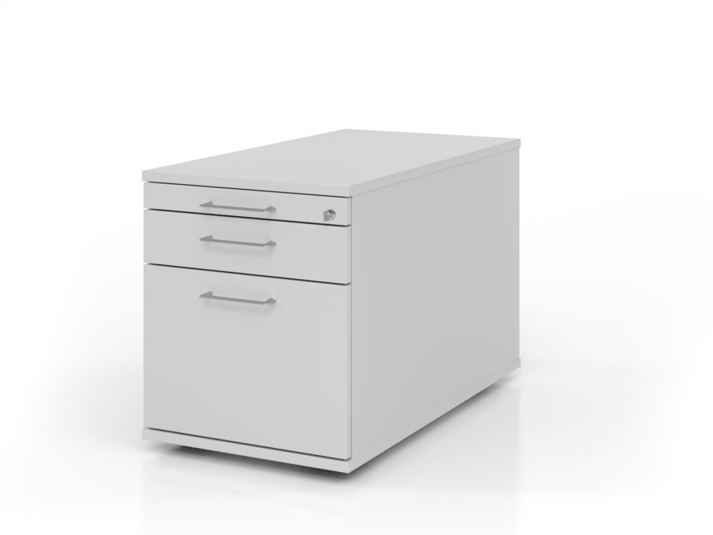 Produktbild Hammerbacher Bürowagen 80 cm 1 Schub 1 Hängeregister BS Farbe Grau