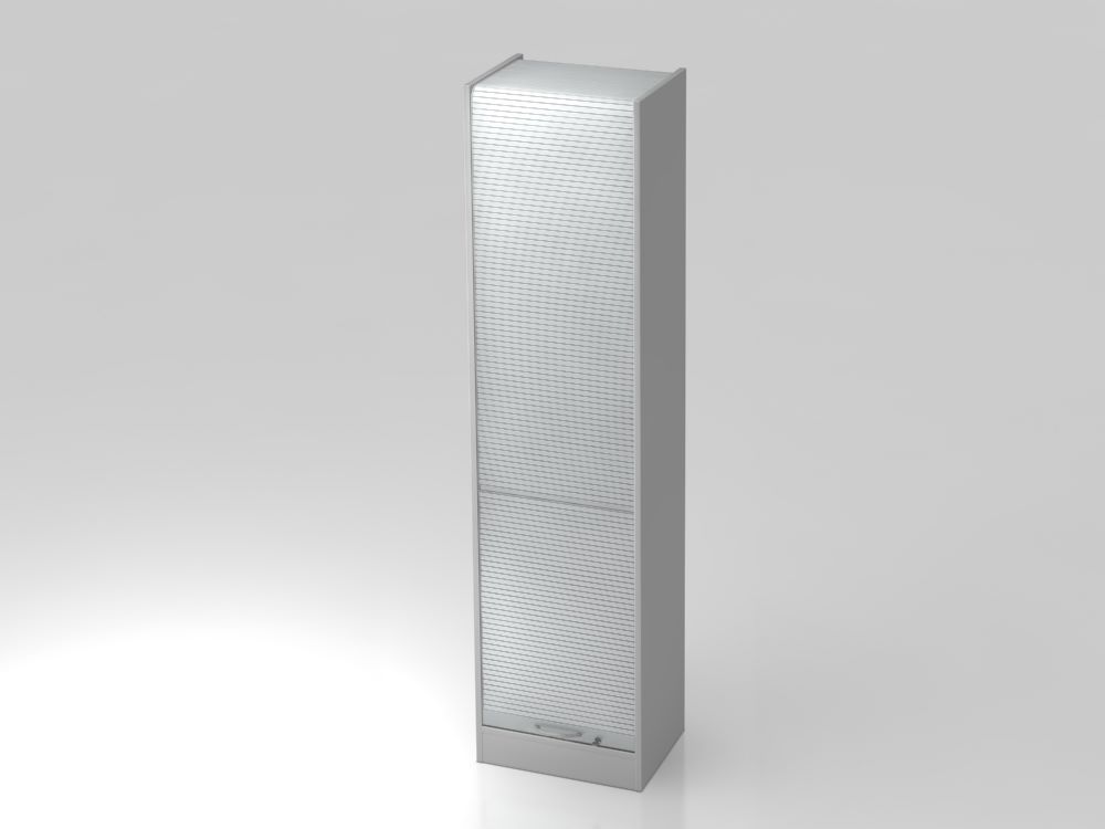 Produktbild Hammerbacher Rollladenschrank 5OH 50 x 40 x 200,4 cm BM Grau