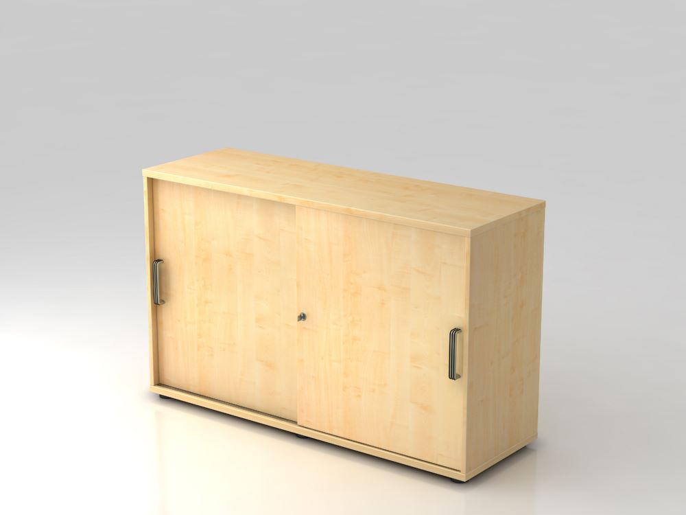 Produktbild Hammerbacher Schiebetürschrank 2OH 120 x 74,8 cm SG Ahorn