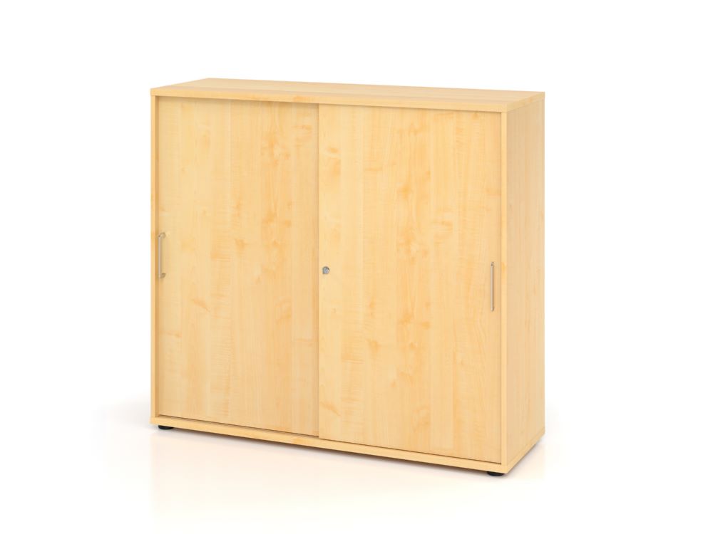 Produktbild Hammerbacher Schiebetürschrank BS Ahorn 3OH 120 x 40 x 110 cm