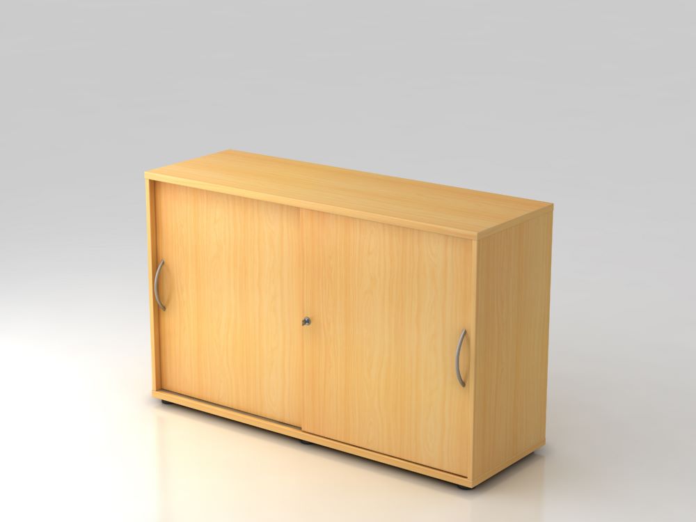 Produktbild Hammerbacher Schiebetürschrank Buche BM 2OH 120 x 74,8 cm