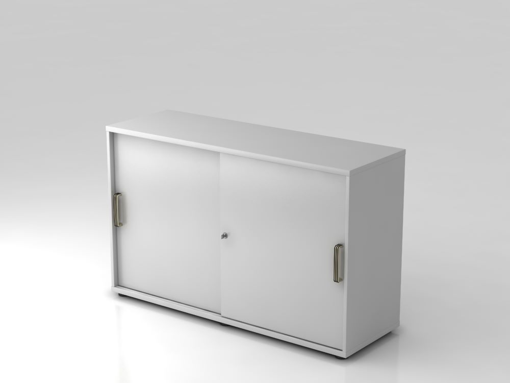 Produktbild Hammerbacher Schiebetürschrank SG Grau 2OH 120 x 74,8 cm