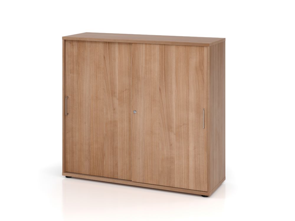 Produktbild Hammerbacher Schiebetürschrank Nussbaum 3OH 120 x 40 x 110 cm BS