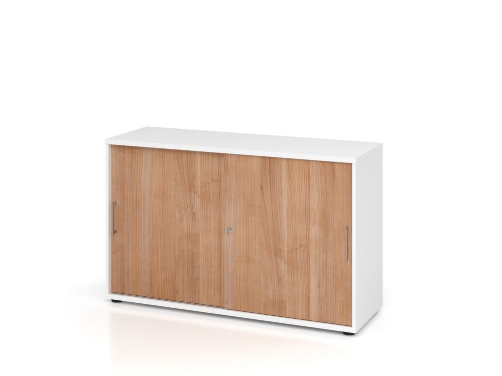 Produktbild Hammerbacher Schiebetürschrank BS Schiebetür in Nussbaum 2OH 120 x 74,8 cm